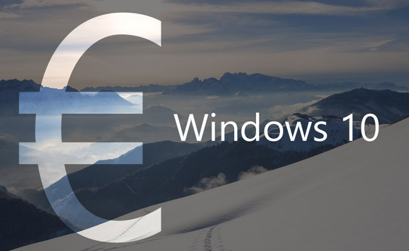 windows 10 plus cher france europe