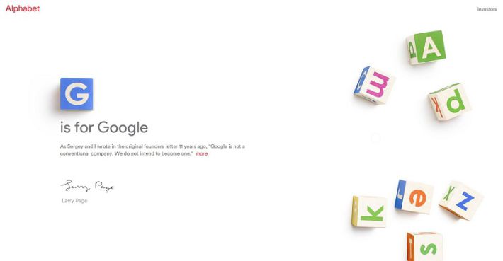 Google Se Transforme Et Devient Alphabet