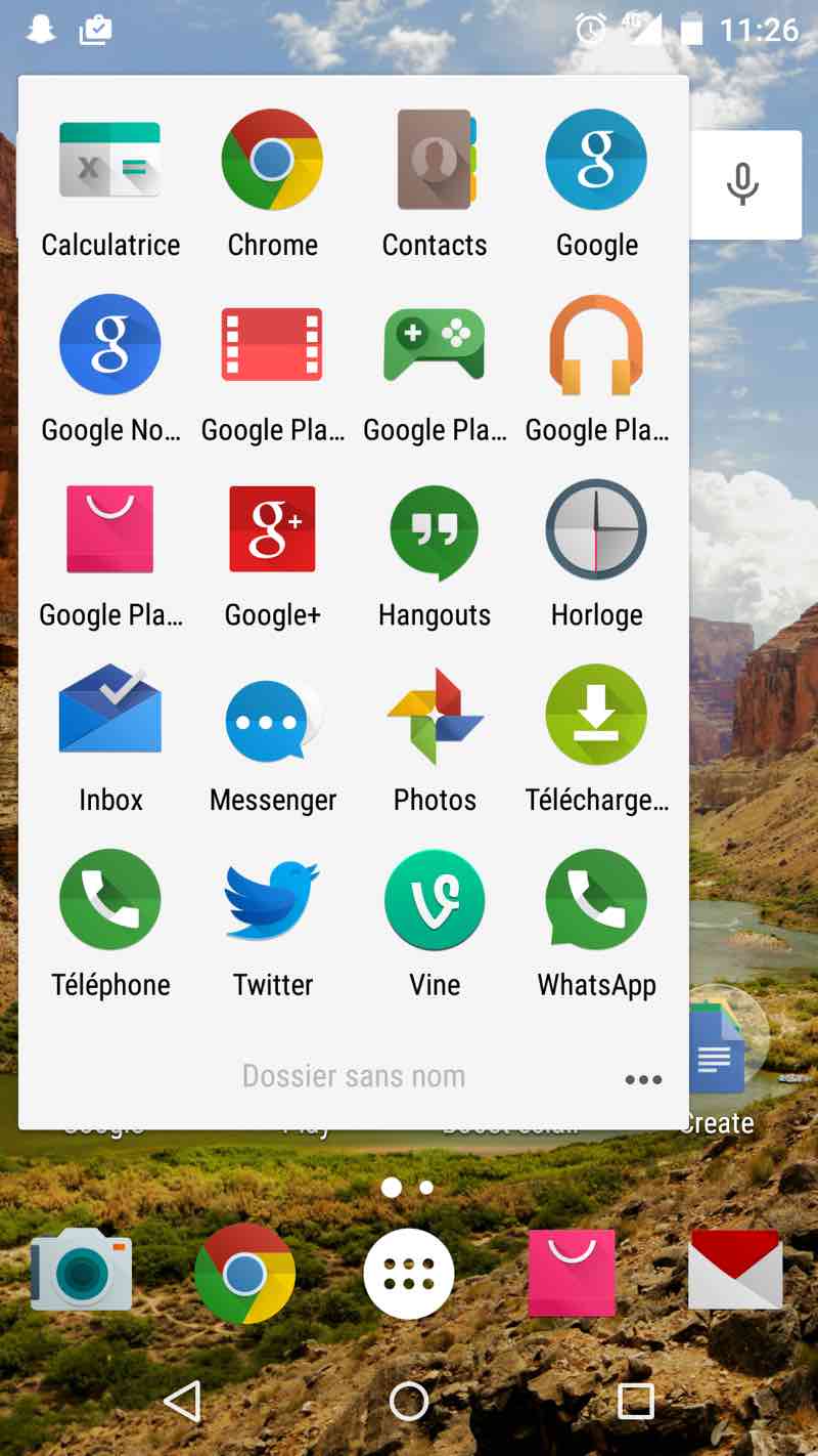 android marshmallow icones