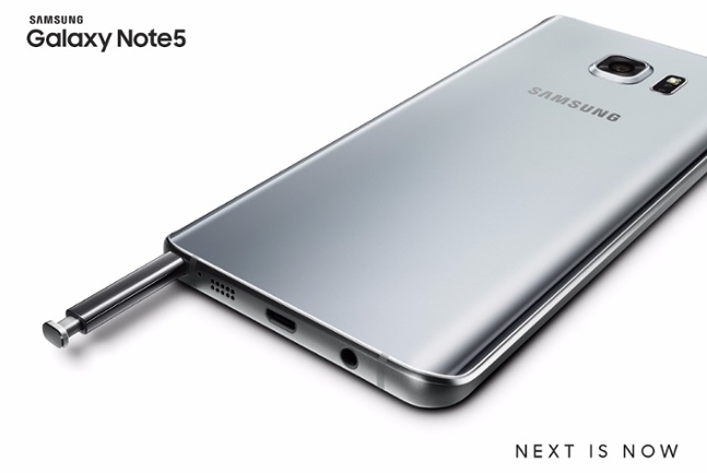 Galaxy Note 5 arriere