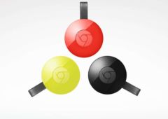Chromecast trois couleurs