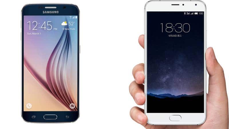 Galaxy S6 vs Meizu Pro 5