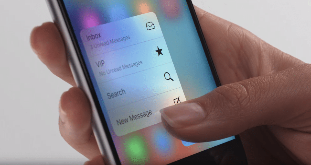 iphone 6s force 3d touch
