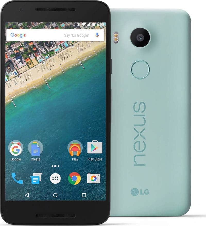 Nexus 5X bleu
