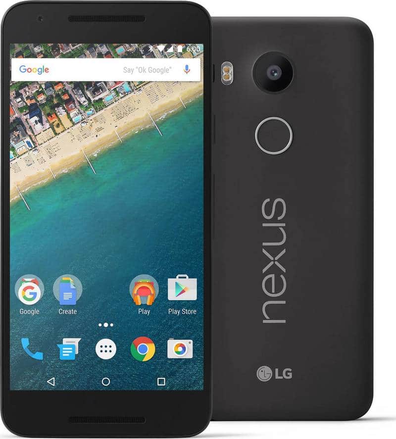 Nexus 5X noir