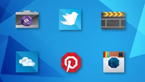 Origami icon pack
