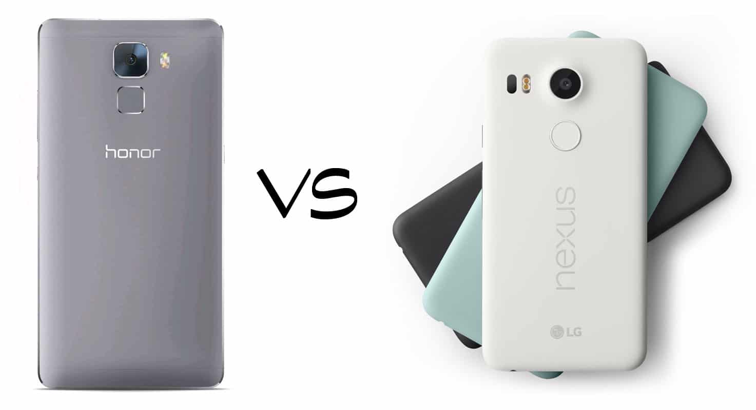 Honor 7 vs nexus 5x