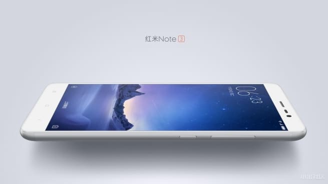 Xiaomi Redmi Note 3 silver