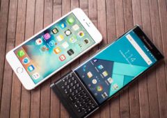 blackberry priv vs iphone 6s plus 2