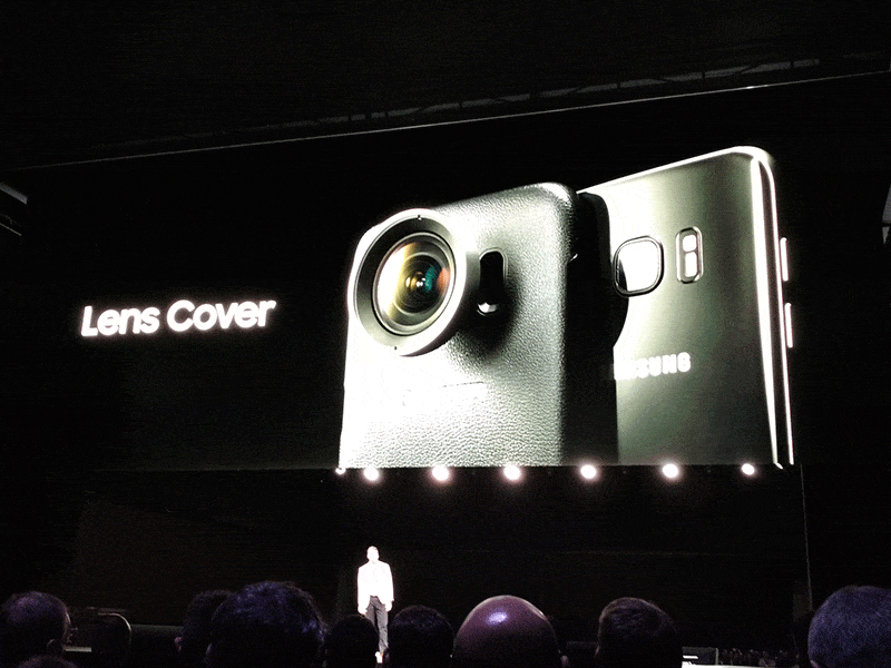 Galaxy S7 S7 Edge lens cover annonce officielle