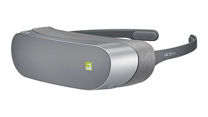 le casque de réalité virtuelle LG 360 VR