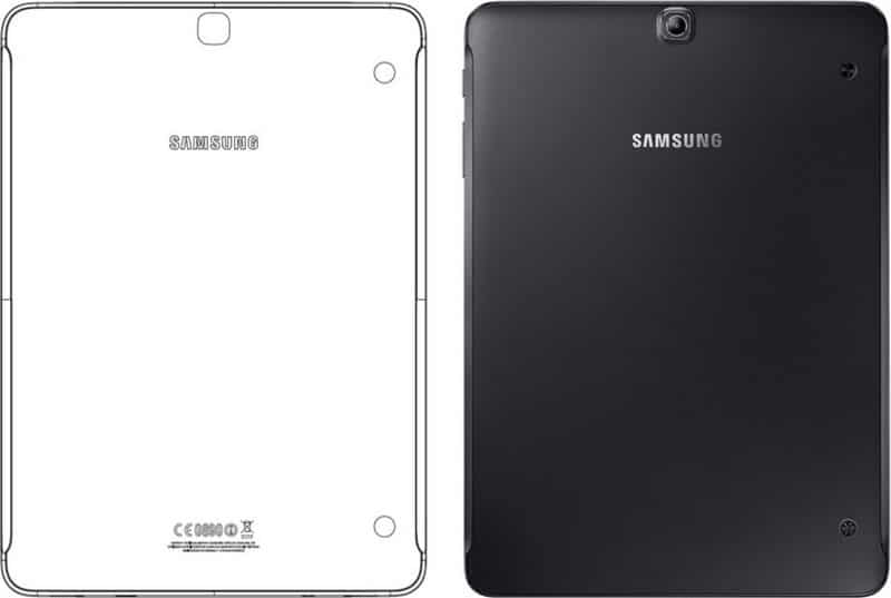 Galaxy Tab S3 design