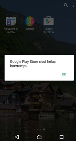 Xperia Z5 bug Play Store