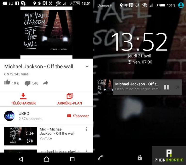 Comment Ecouter De La Musique Sur Youtube En Quittant L'appli YouTube : comment écouter de la musique en arrière plan sur Android