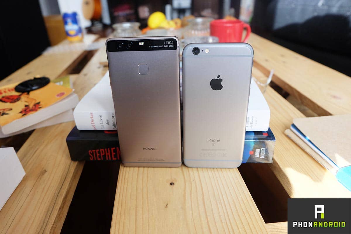 huawei p9 vs iphone 6s