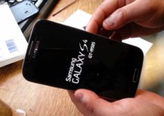 galaxy s4 debut solution problemes de son