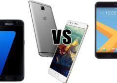 oneplus 3 vs galaxy s7 htc 10