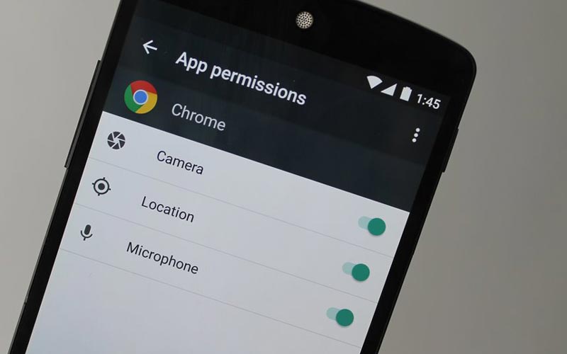 Android permissions applications