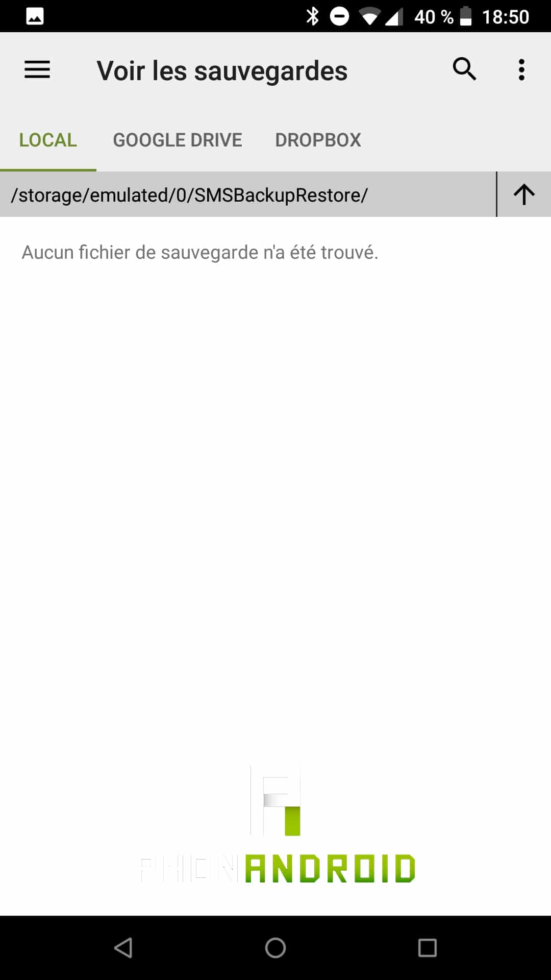 comment récupérer un message sms supprimé