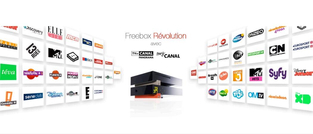 Liste Des Chaines Freebox Revolution Avec Tv By Canal Panorama