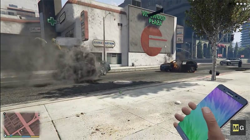 Galaxy Note 7 Un Mod Gta 5 Se Paie La Tete De Samsung