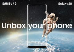 galaxy s8 ecran design