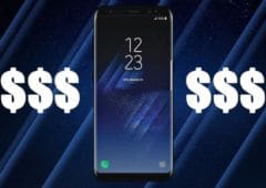 galaxy s8 prix prevu cher