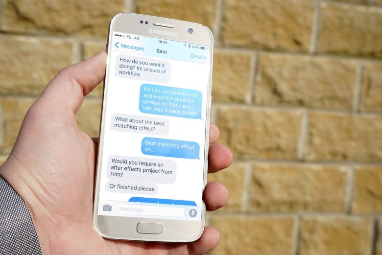 samsung imessage android