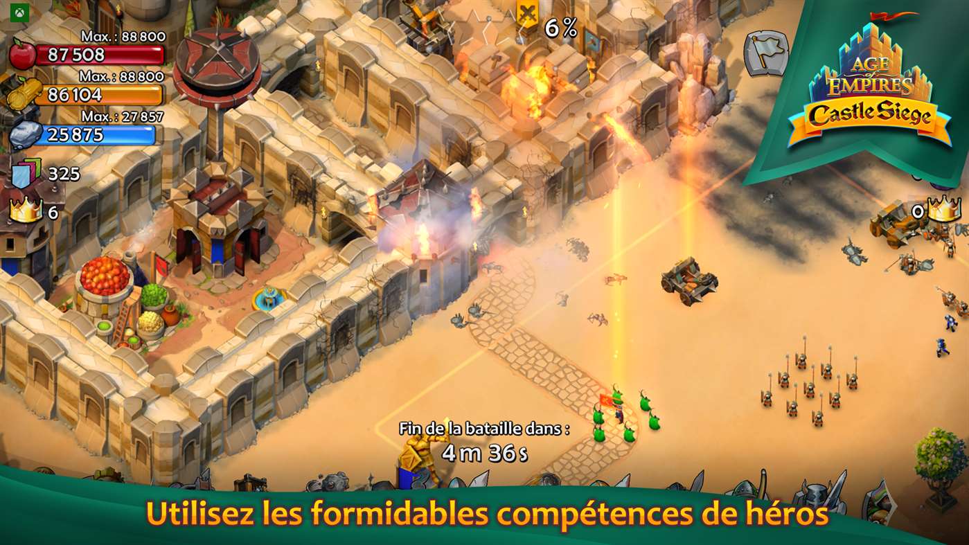 Age of empire castle siege android