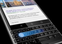 blackberry keyone clavier tactile