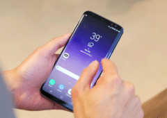 galaxy s8 ecran rouge