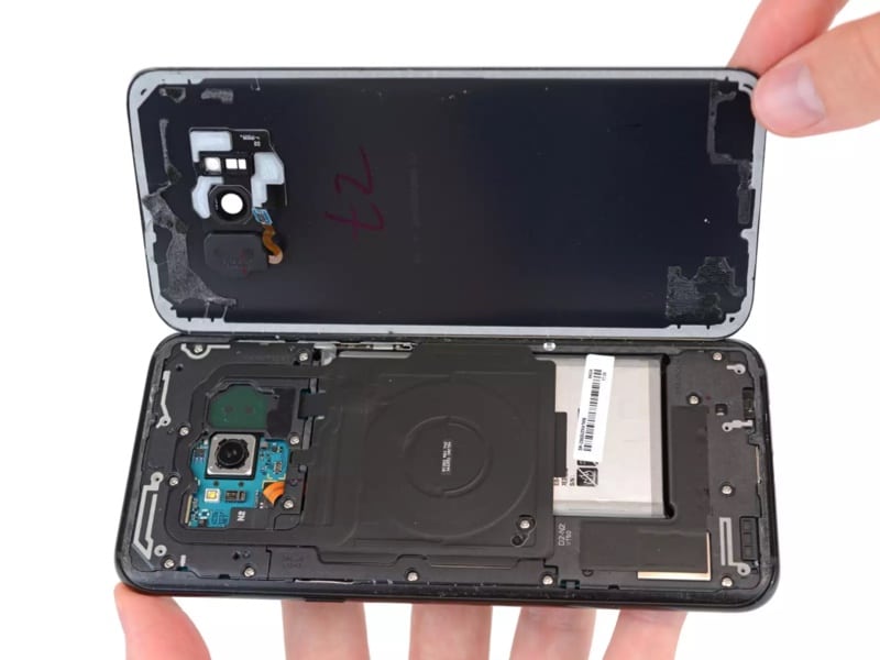 ifixit galaxy S8 batterie note 7