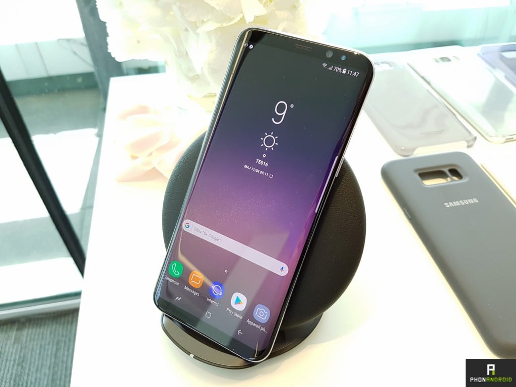 samsung galaxy s8 plus recharge induction