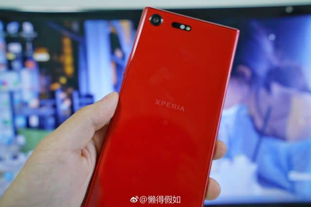 sony xperia xz premium red, sony, smartphone