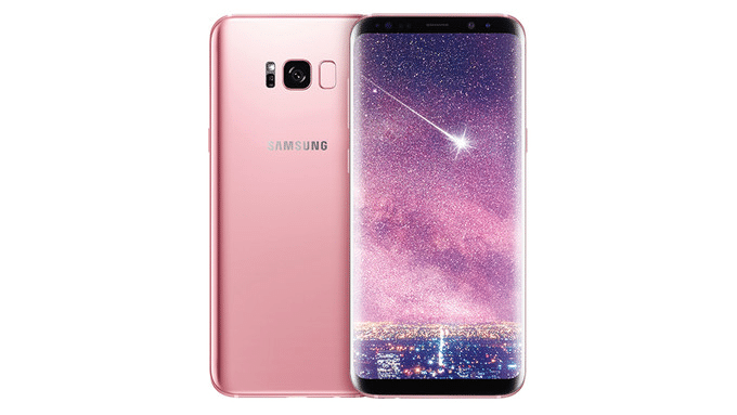 galaxy S8 plus pink