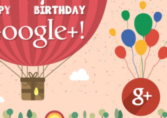 google + anniversaire