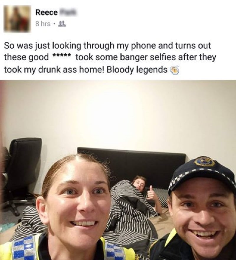 tasmania selfie appareil photo 