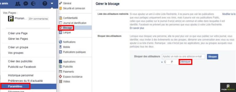 Compter Sur Quelqu Un En Anglais Comment débloquer quelqu'un sur Facebook