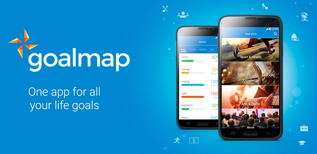 goalmap atteindre ses objectifs android