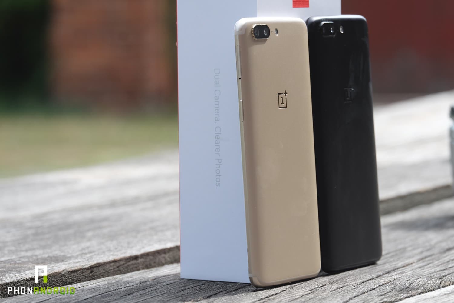 oneplus 5 soft gold comparatif