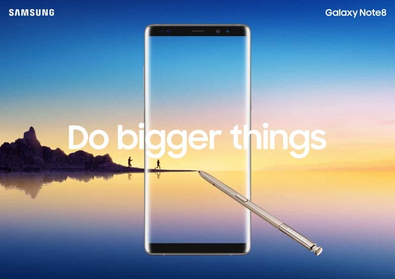 Galaxy Note 8 taille