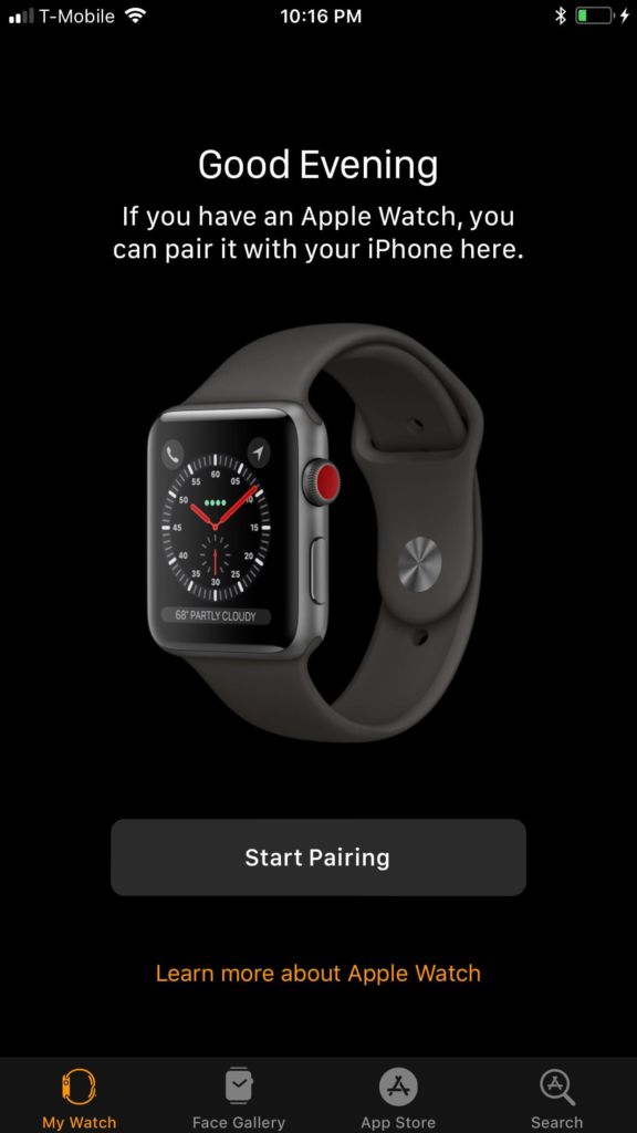 apple watch 3 iOS 11