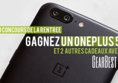 concours gearbest one plus 5