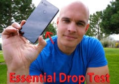 essential phone drop test