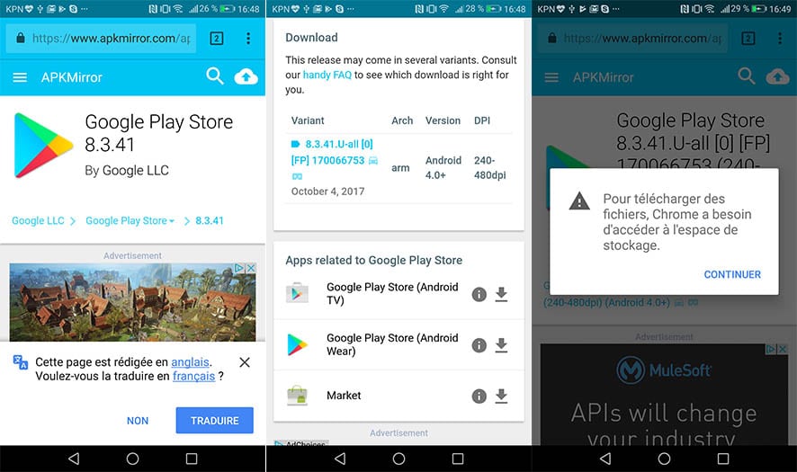 Google Play Store APK  téléchargez et installez la dernière mise à