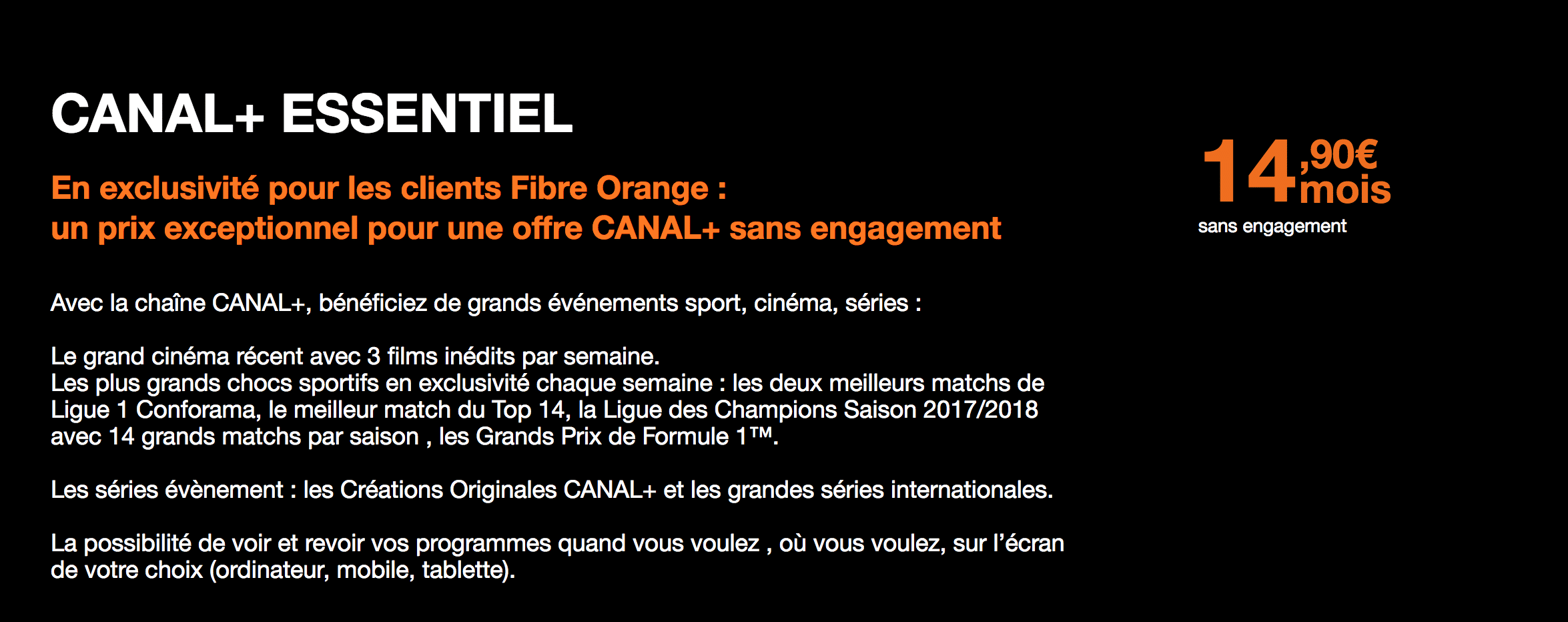 orange canal+