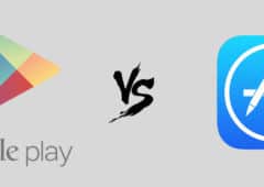 Google Play Store Apple App Store