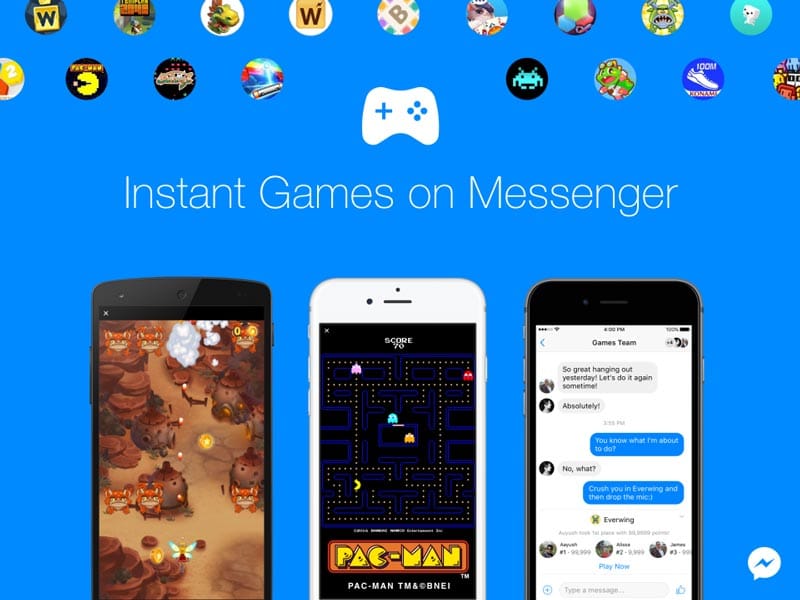 Facebook Messenger jeux