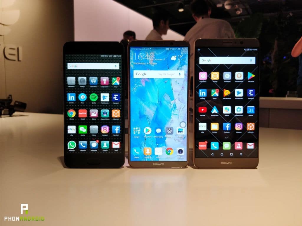landbouw haak bloeden Mate 10 Pro VS Mate 9 VS P10 : la bataille des smartphones haut de gamme  Huawei