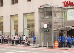 iphone x file attente